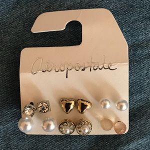 Aeropostale 6 pair earring set